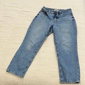 Madewell Women's Relaxed Blue Jeans